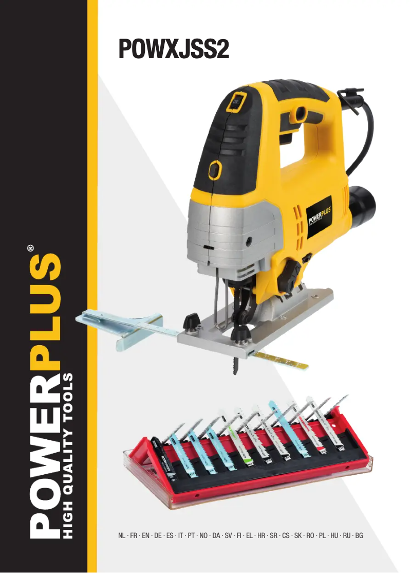 Page n°1 - Manuel utilisateur PowerPlus POWXJSS2