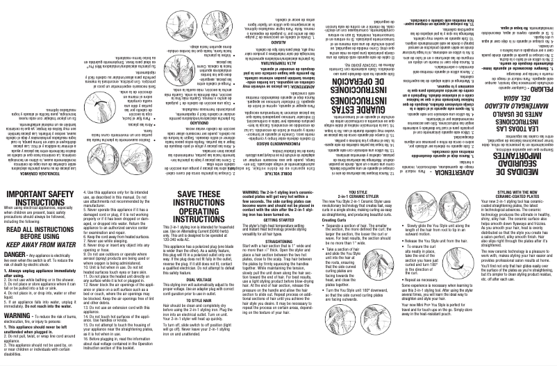 Image de la première page du manuel de l'appareil CS69N