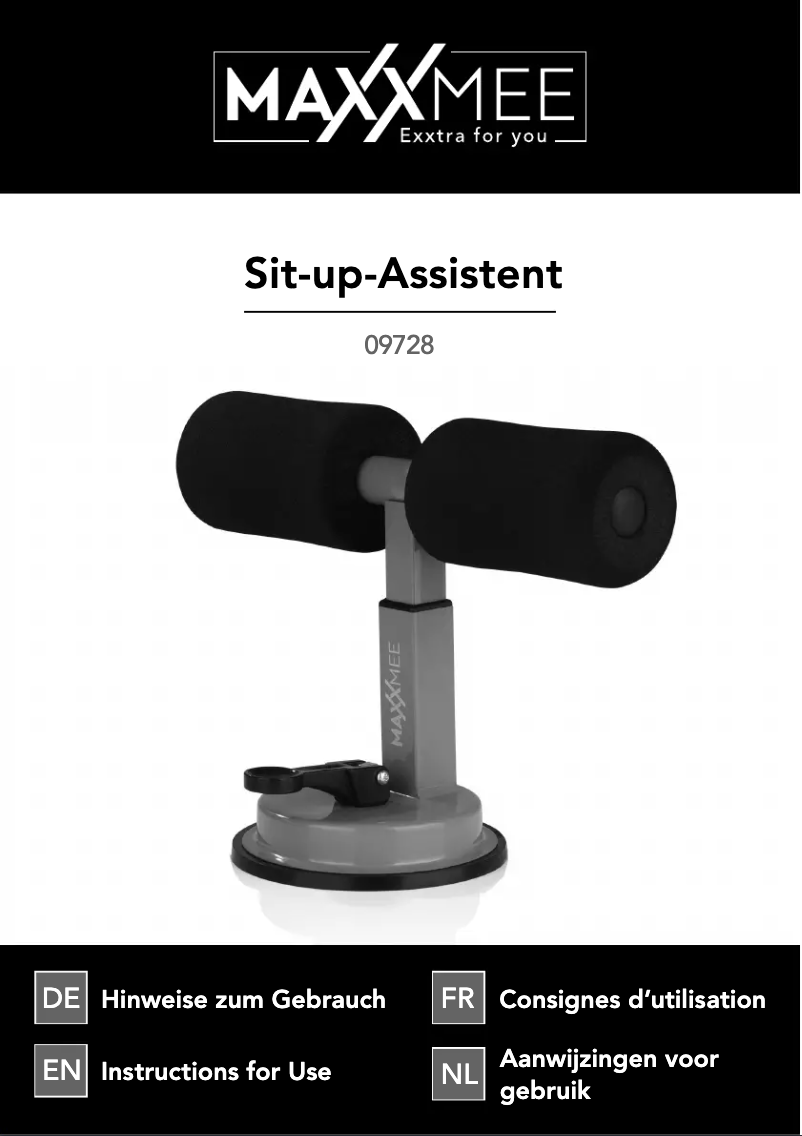 Page 1 of the manual User Manual Maxxmee 09728