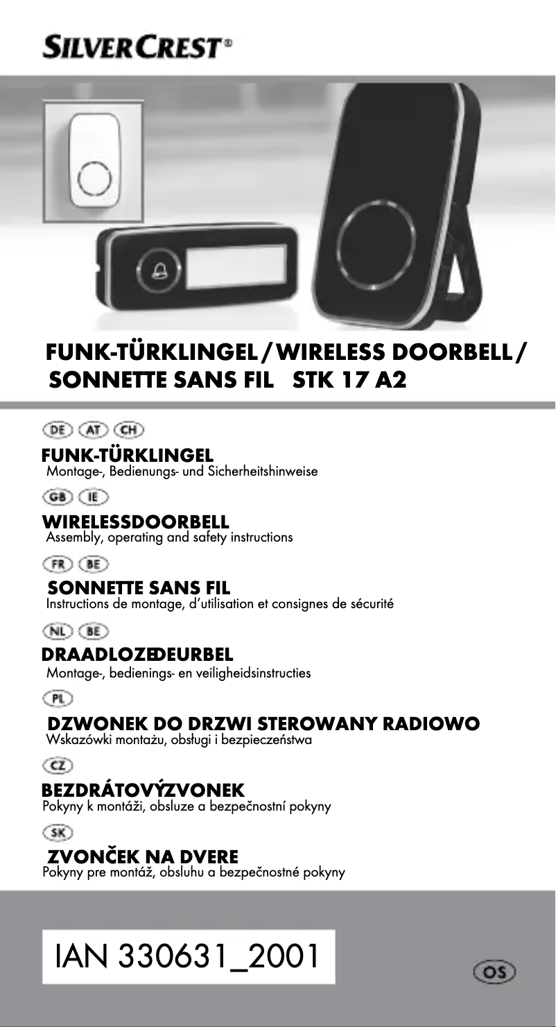Image de la première page du manuel de l'appareil STK 17 A2