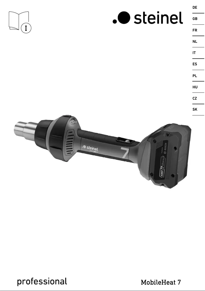 Page 1 de la notice Manuel utilisateur Steinel MobileHeat 7