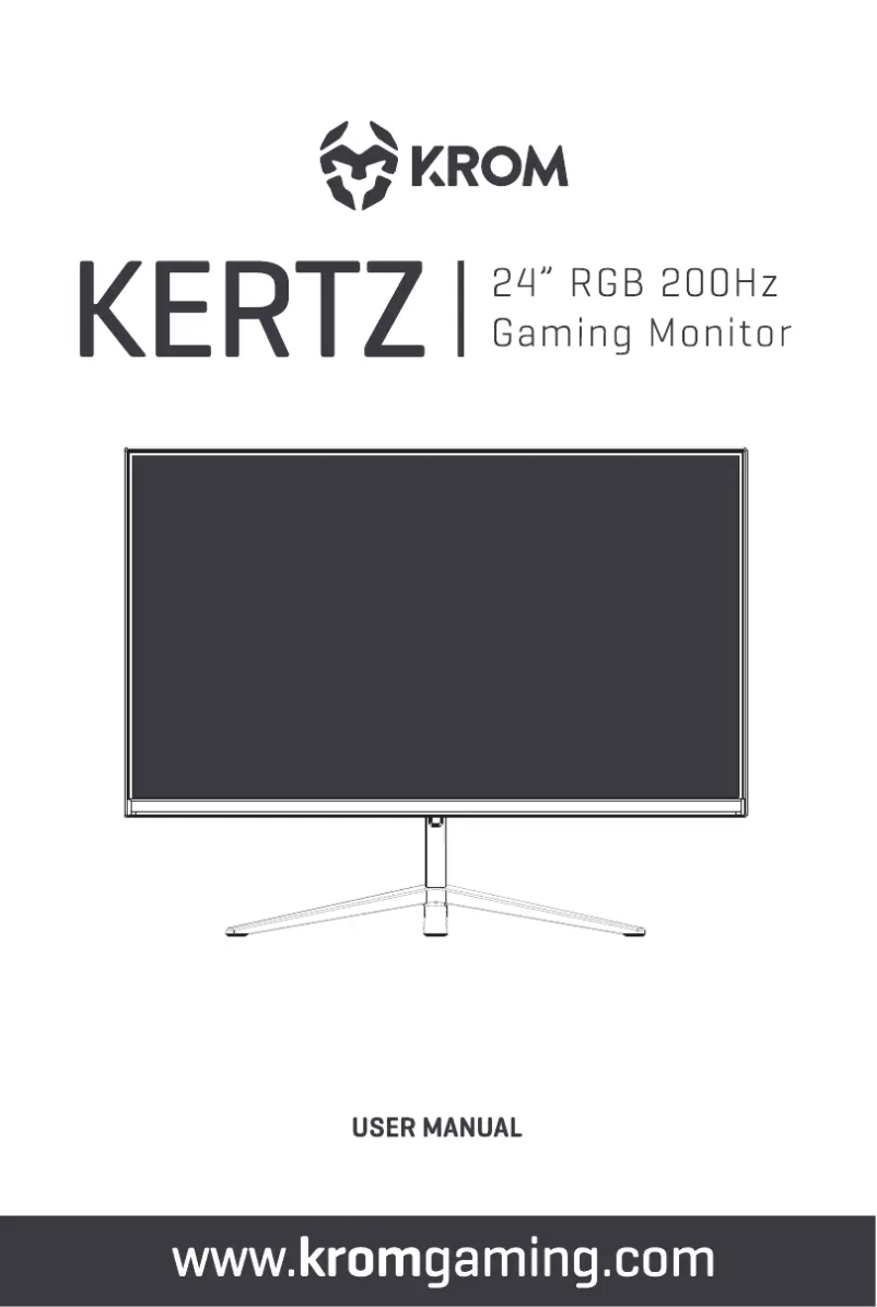 Página 1 del manual Manual de usuario Krom Kertz