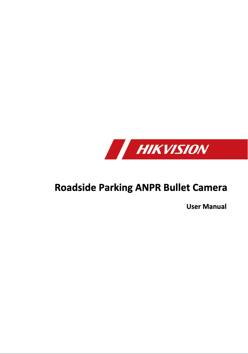 Page 1 de la notice Manuel utilisateur Hikvision iDS-TCR803-B