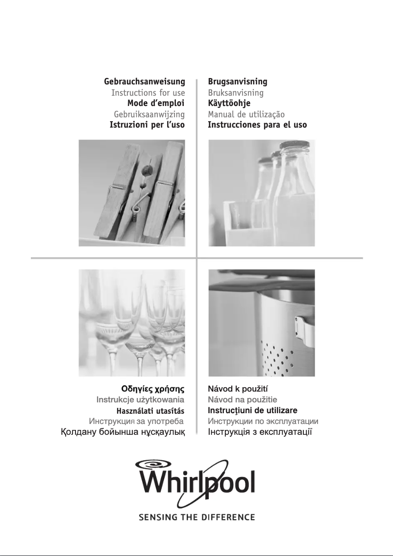 Page n°1 - Manuel utilisateur Whirlpool AWO 8568 UM