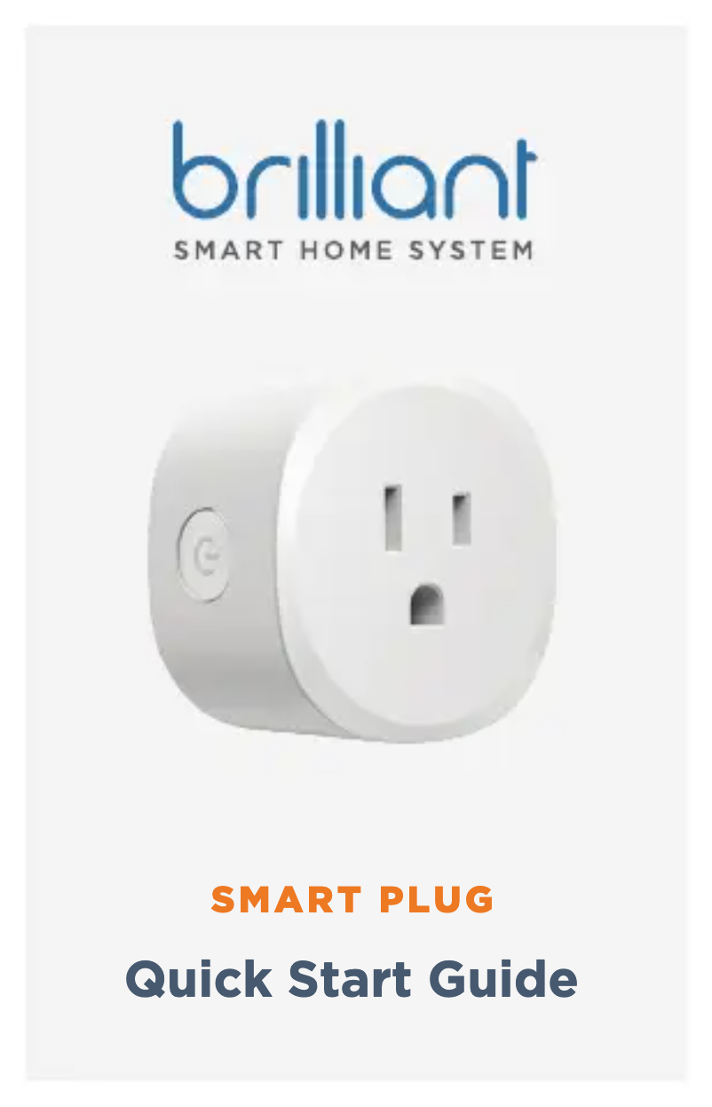 Imagen de la primera página del manual del dispositivo Smart Plug