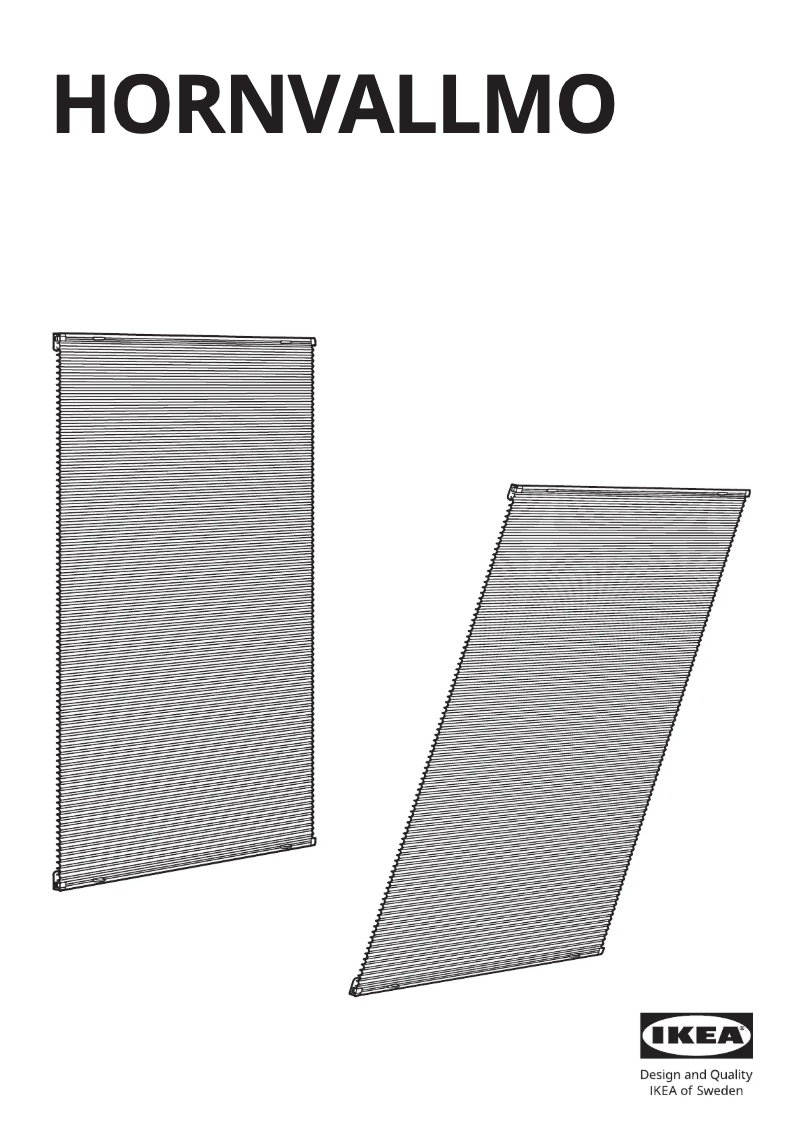 Image de la première page du manuel de l'appareil HORNVALLMO 405.416.14