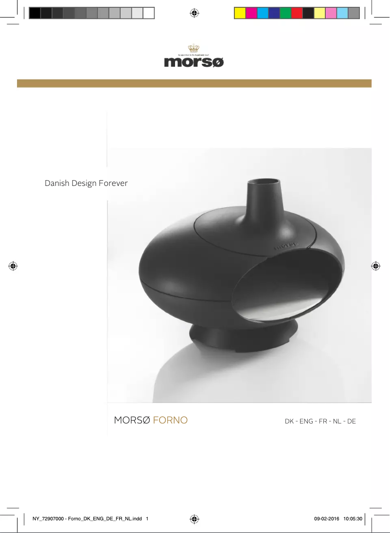 Page n°1 - Manuel utilisateur Morsø Grill Forno