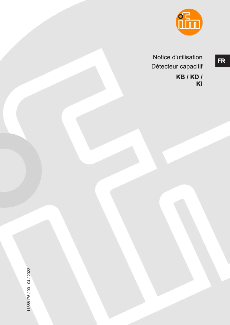 Image de la première page du manuel de l'appareil KB0026