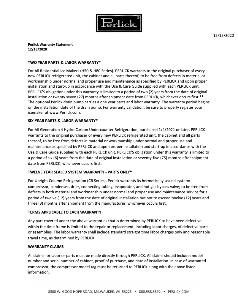 Image de la première page du manuel de l'appareil H80CIMS-ADL