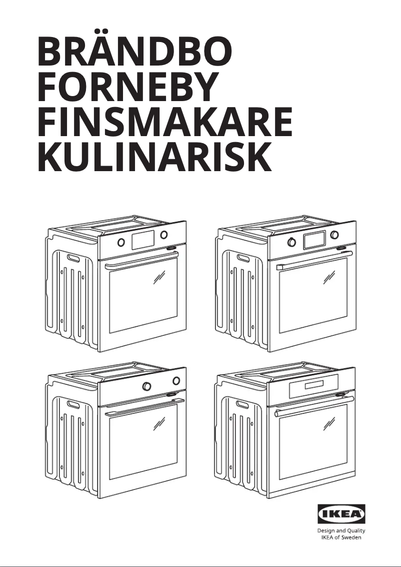 Page 1 de la notice Manuel utilisateur Ikea FORNEBY 305.569.03