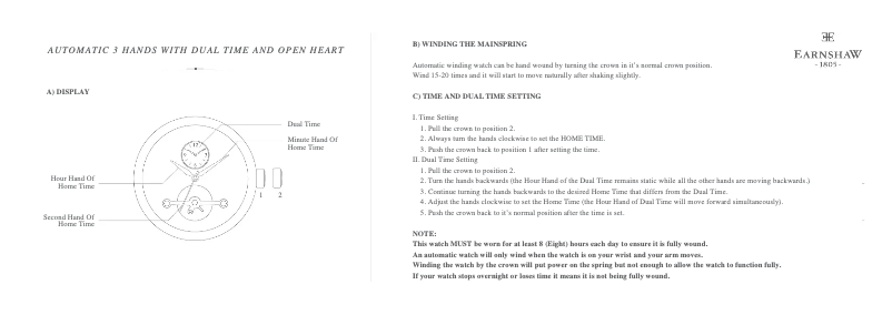 Image de la première page du manuel de l'appareil Beaufort ES-8047-02