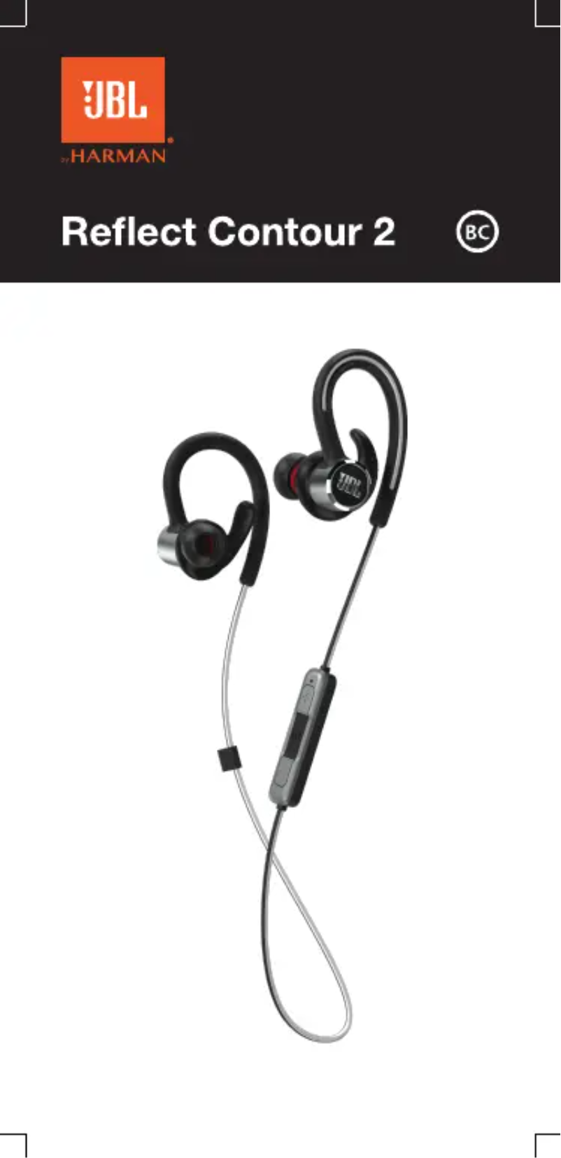 Page 1 de la notice Manuel utilisateur JBL Reflect Contour 2