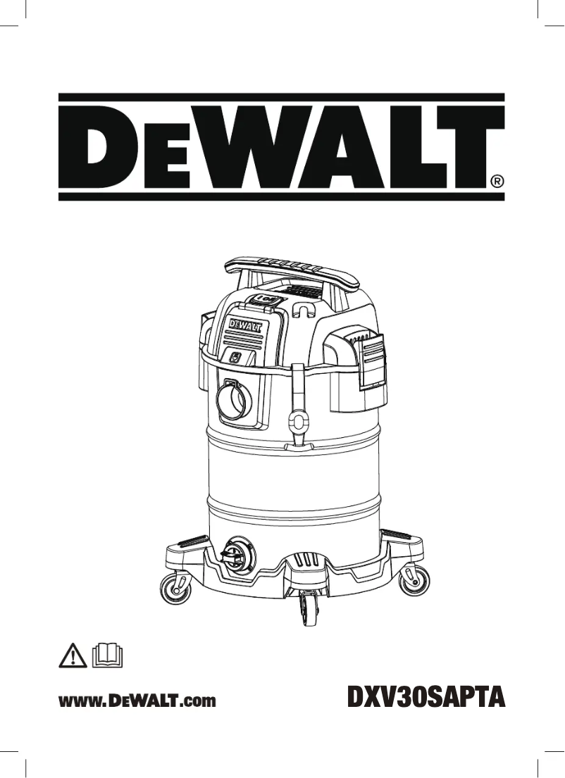 Image de la première page du manuel de l'appareil DXV30SAPTA