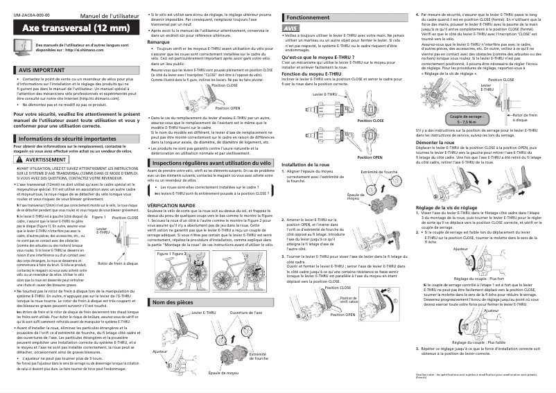 Image de la première page du manuel de l'appareil SM-AX720-100x12
