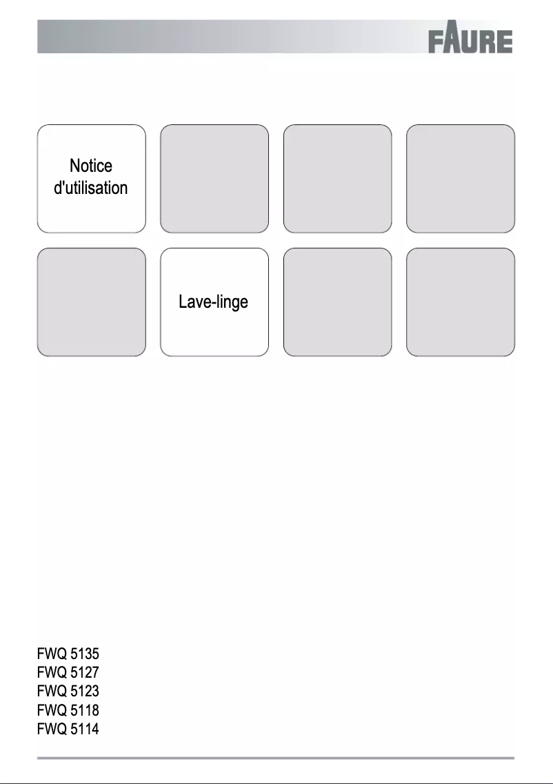 Imagen de la primera página del manual del dispositivo FWQ5123