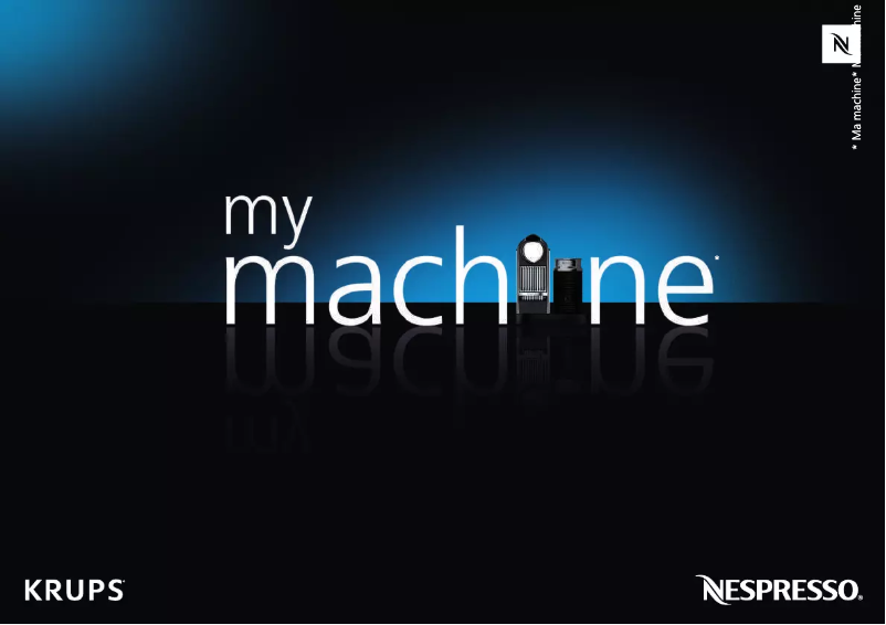 Image de la première page du manuel de l'appareil Nespresso Citiz & Milk XN730T