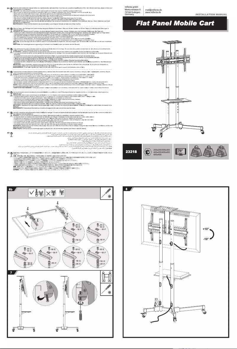 Image de la première page du manuel de l'appareil 23218
