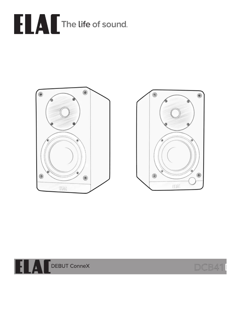 Page n°1 - Fiche technique ELAC Debut ConneX DCB41