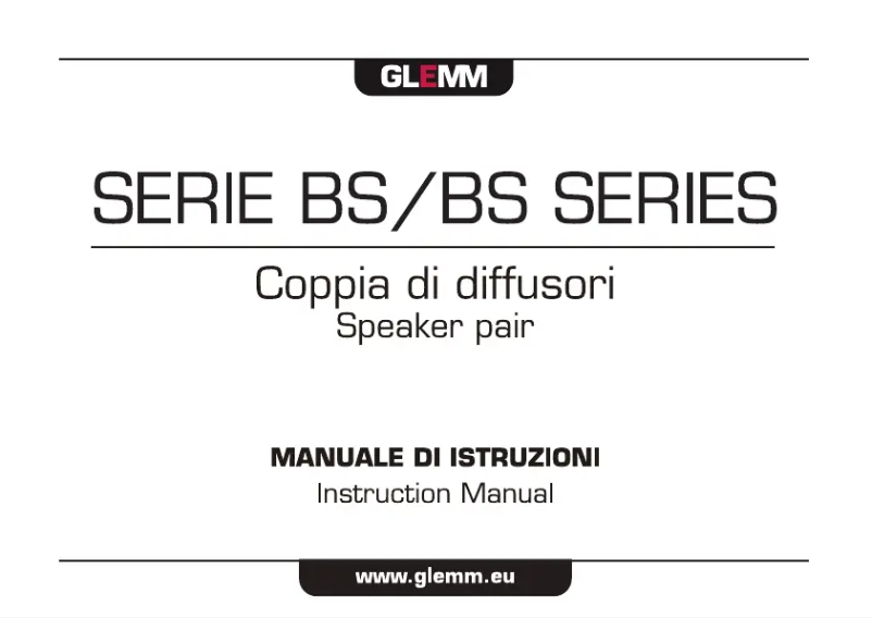 Image de la première page du manuel de l'appareil BS 54B