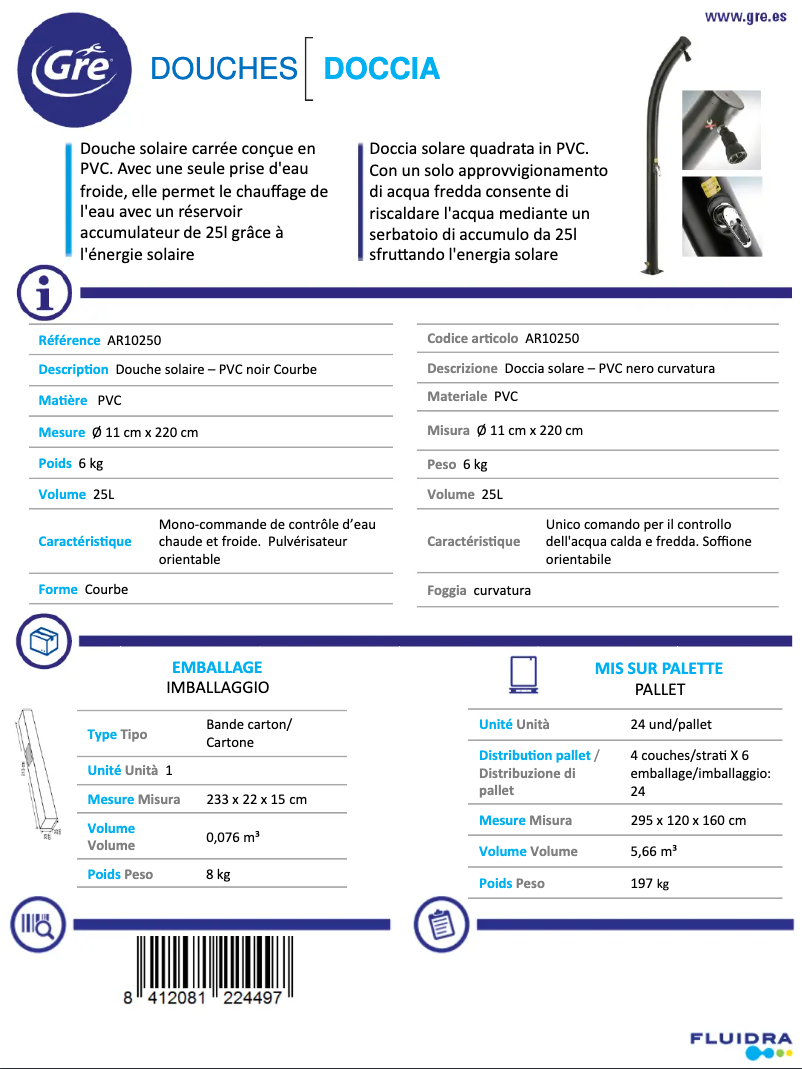 Imagen de la primera página del manual del dispositivo 70.250.34.003