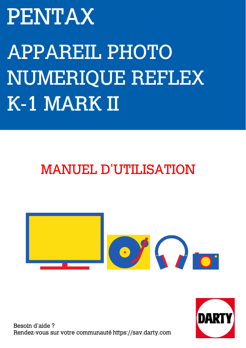 Imagen de la primera página del manual del dispositivo K-1 II