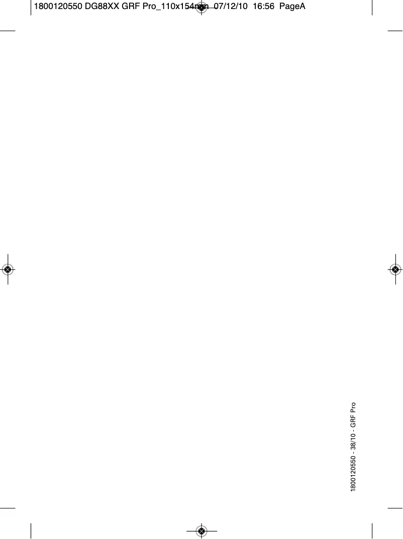 Page n°1 - Manuel utilisateur Rowenta Pro Perfect DG8850