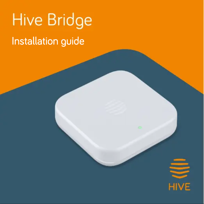 Página 1 del manual Manual de usuario Hive Bridge