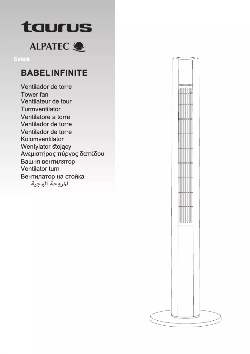 Page n°1 - Manuel utilisateur Taurus Alpatec Babel Infinite