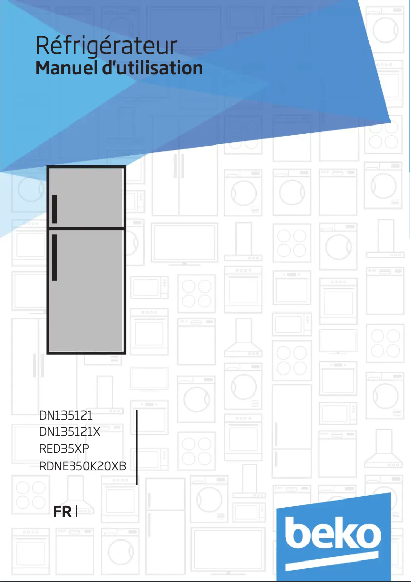 Image de la première page du manuel de l'appareil RDNE350K20XB