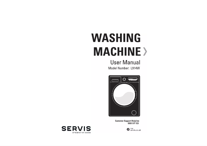 Page n°1 - Manuel utilisateur Servis L914W