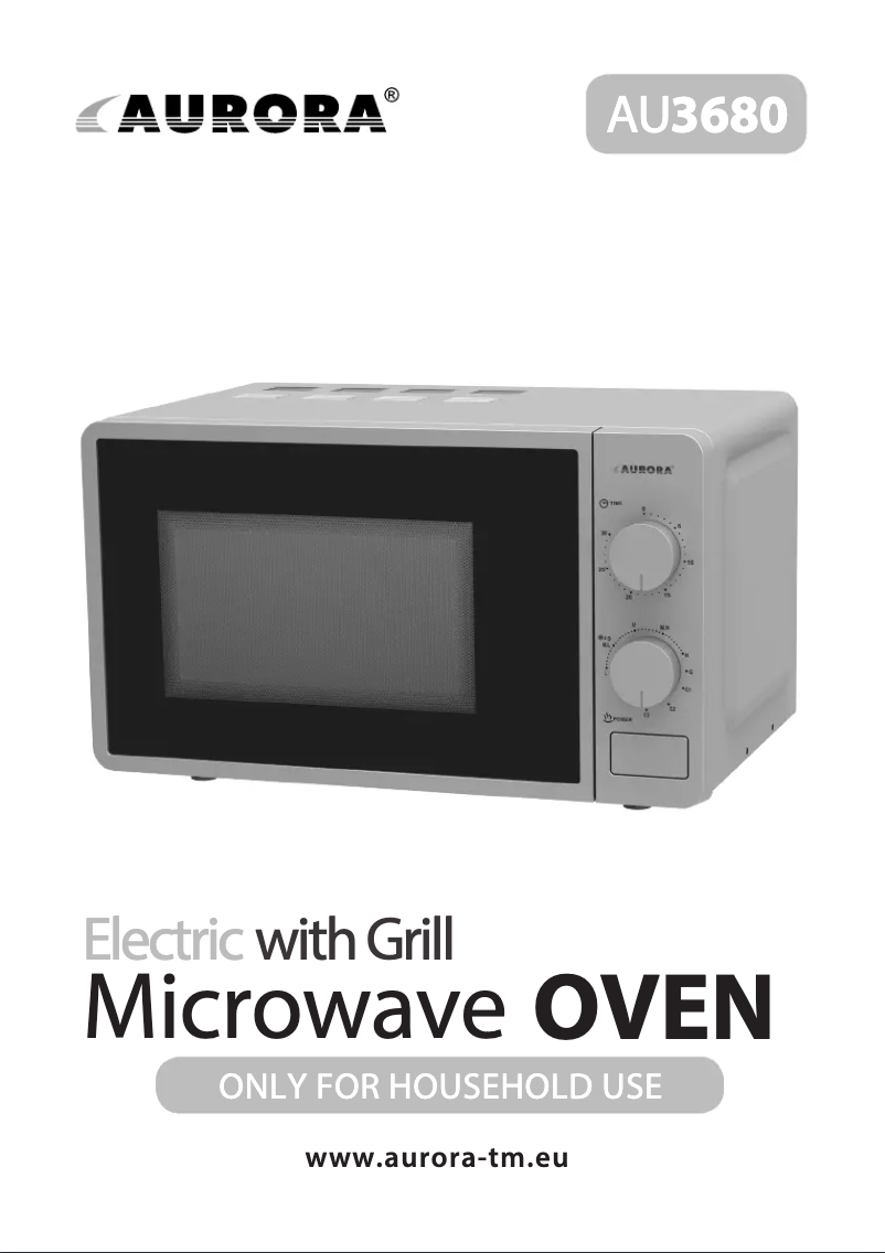 Page 1 de la notice Manuel utilisateur Aurora AU 3680