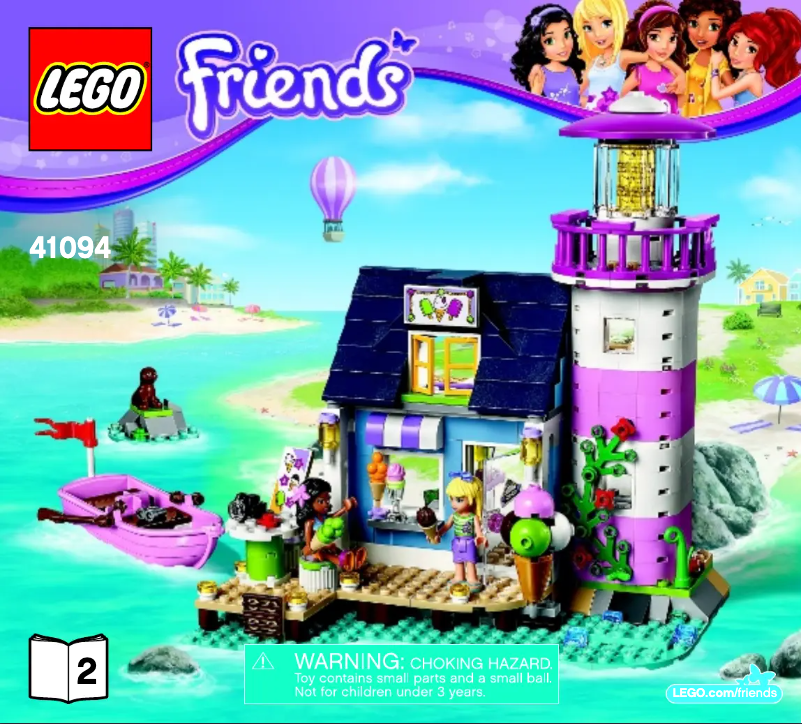 Page n°1 - Manuel utilisateur Lego Friends 41094