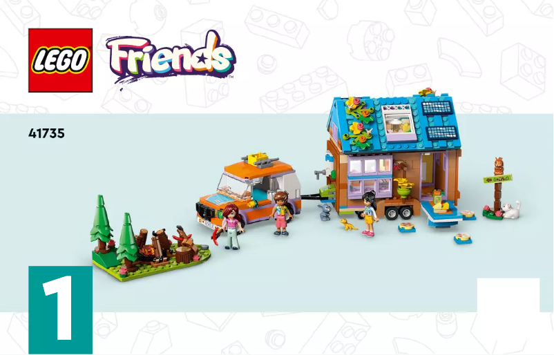 Page n°1 - Manuel utilisateur Lego Friends 41735