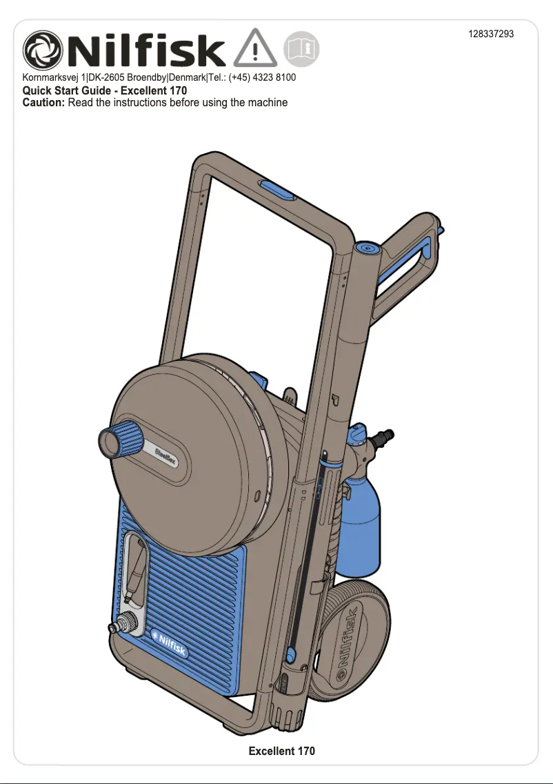 Page n°1 - Manuel utilisateur Nilfisk Excellent 170