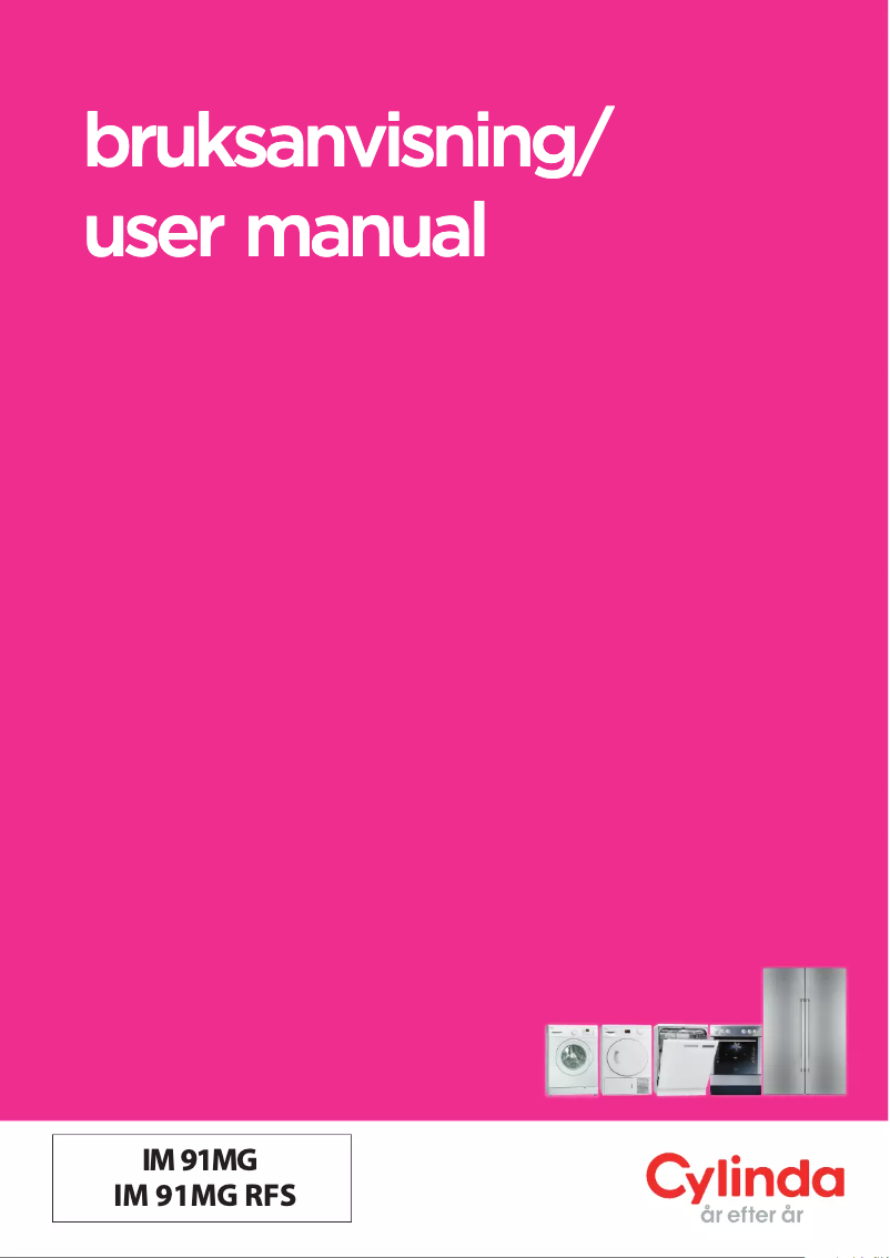 Page 1 de la notice Manuel utilisateur Cylinda IM 91MG RFS