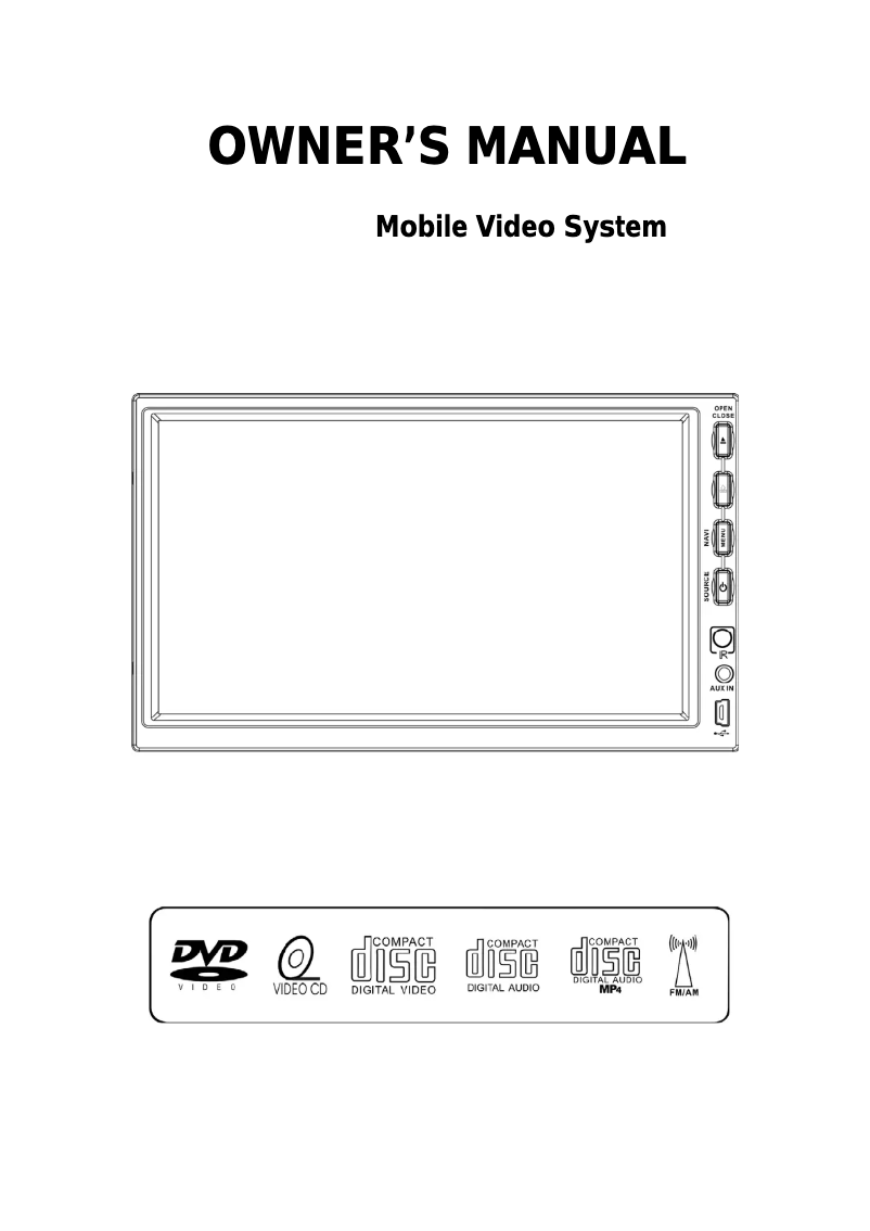 Page 1 de la notice Manuel utilisateur Farenheit TID-702NRB