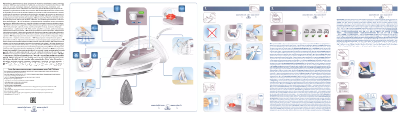 Page 1 de la notice Manuel utilisateur Calor Smart Protect FV4980C0