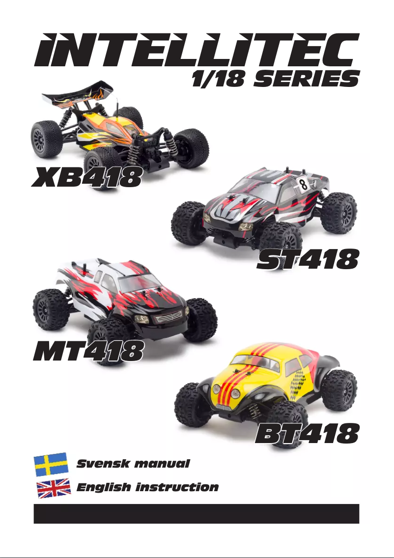 Page n°1 - Manuel utilisateur Intellitec ST418