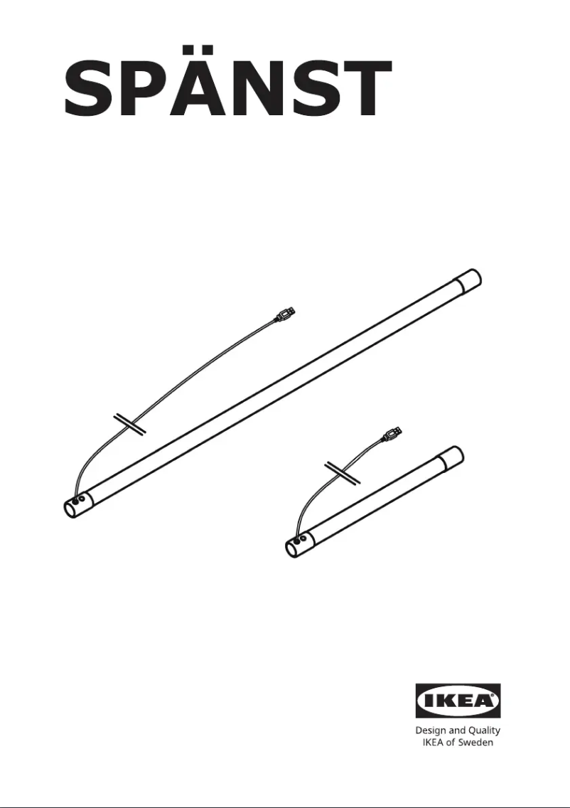 Image de la première page du manuel de l'appareil SPÄNST 904.638.40