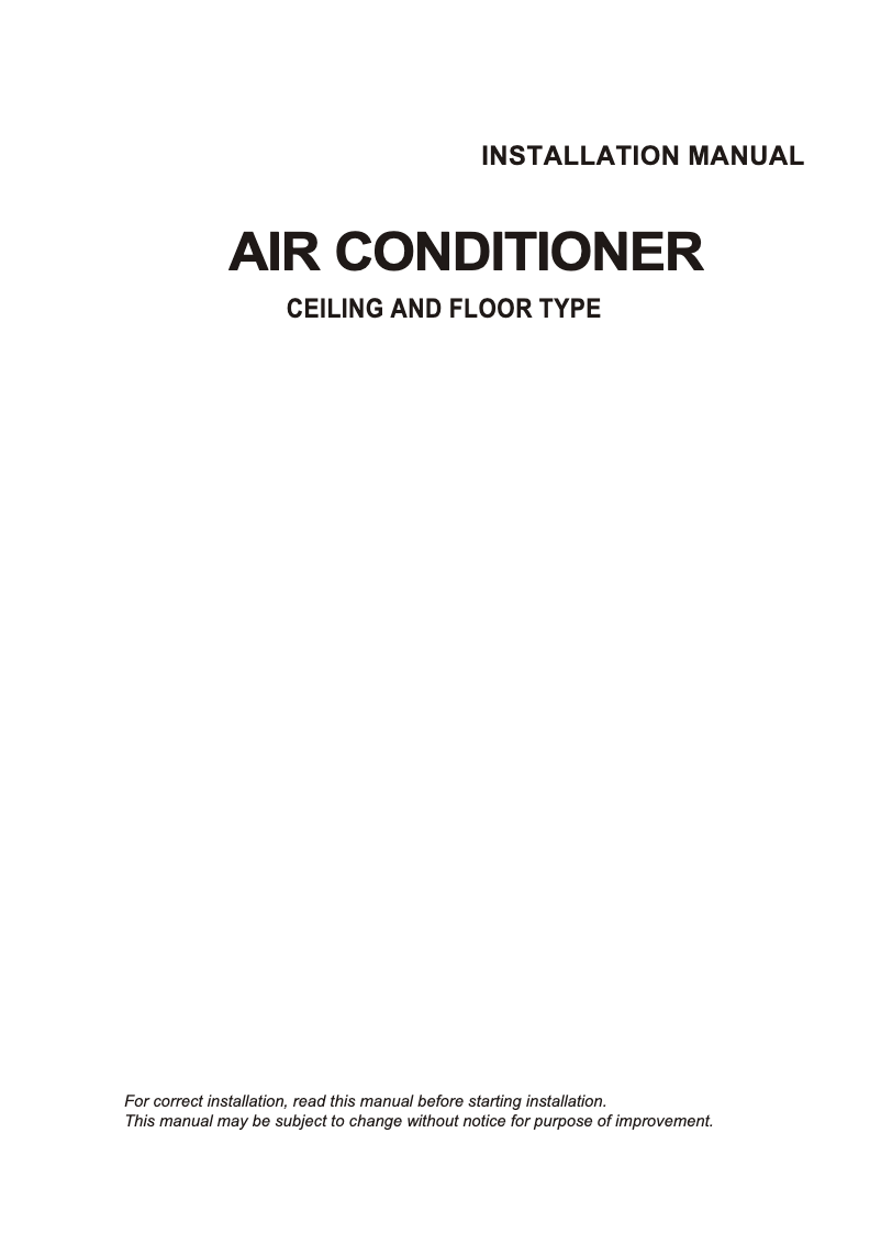 Page 1 de la notice Manuel utilisateur Midea MUB-18HRN1