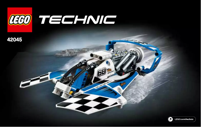 Page n°1 - Manuel utilisateur Lego Technic 42045