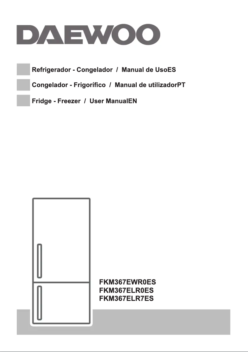Page n°1 - Manuel utilisateur Daewoo FKM367EWR0ES