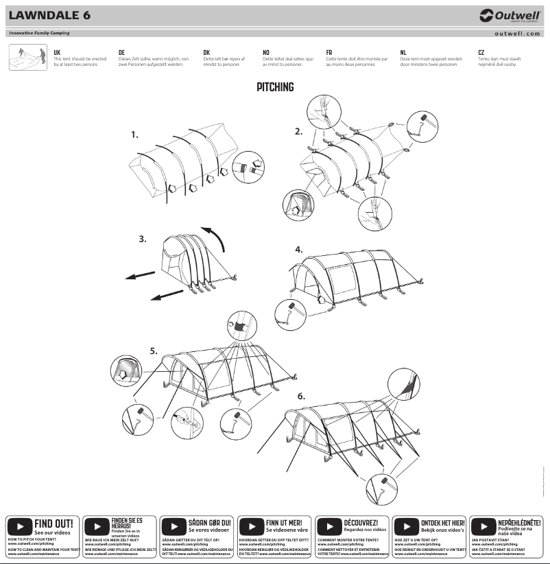 Image de la première page du manuel de l'appareil Lawndale 6
