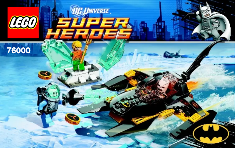 Page 1 de la notice Manuel utilisateur Lego Super Heroes 76000