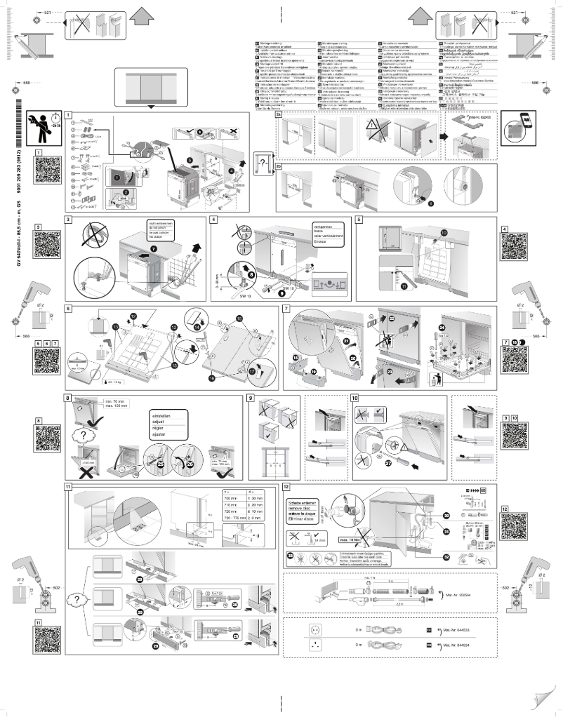 Page 1 de la notice Guide d'installation Siemens SX836D01QE