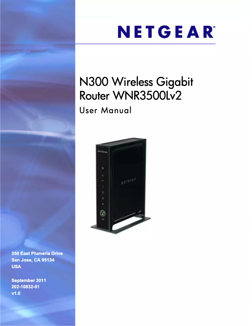Page 1 de la notice Manuel utilisateur Netgear WNR3500Lv2