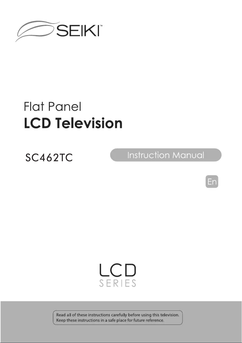 Image de la première page du manuel de l'appareil SC-462TC