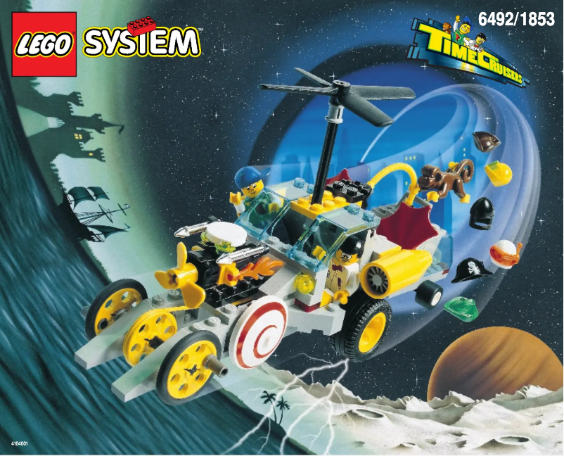 Page n°1 - Manuel utilisateur Lego LARGE VEHICLE