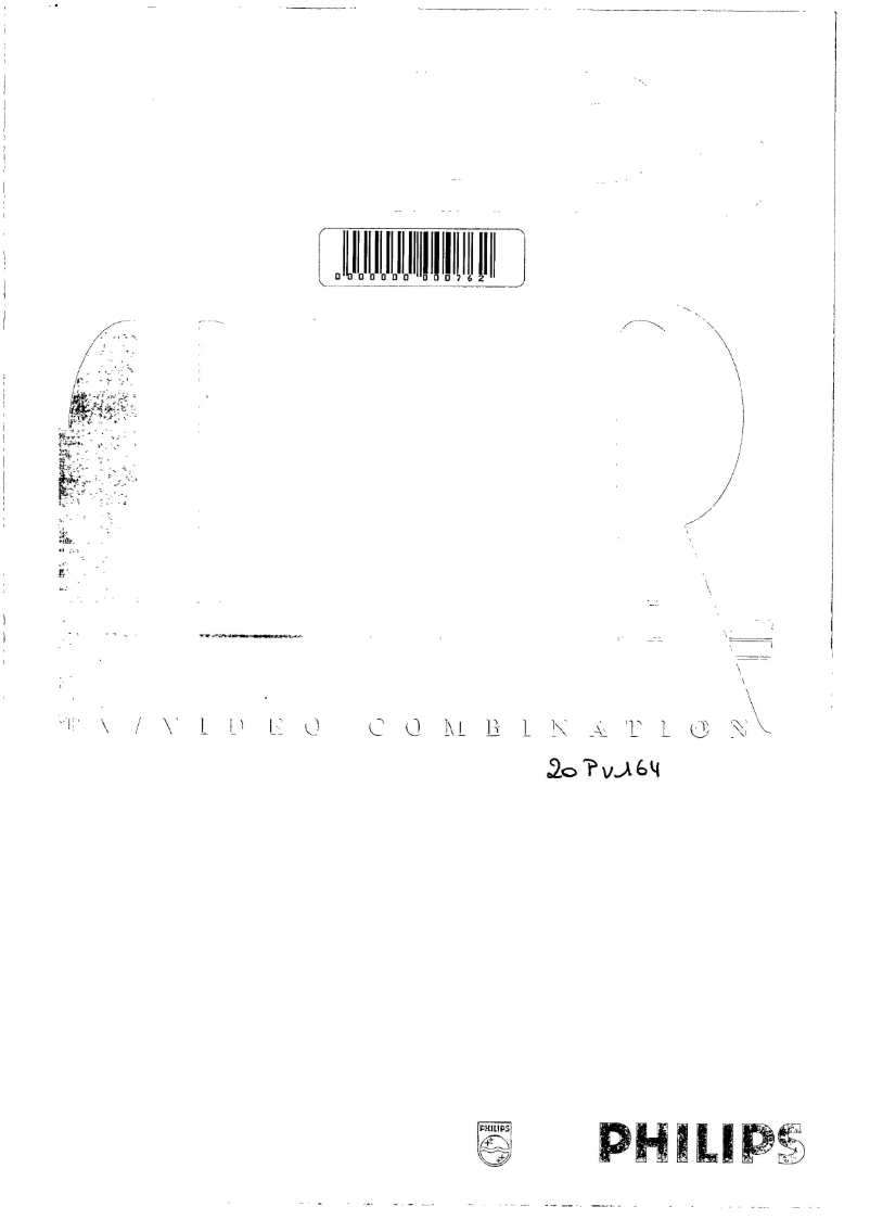 Page 1 de la notice Manuel utilisateur Philips 20PV164