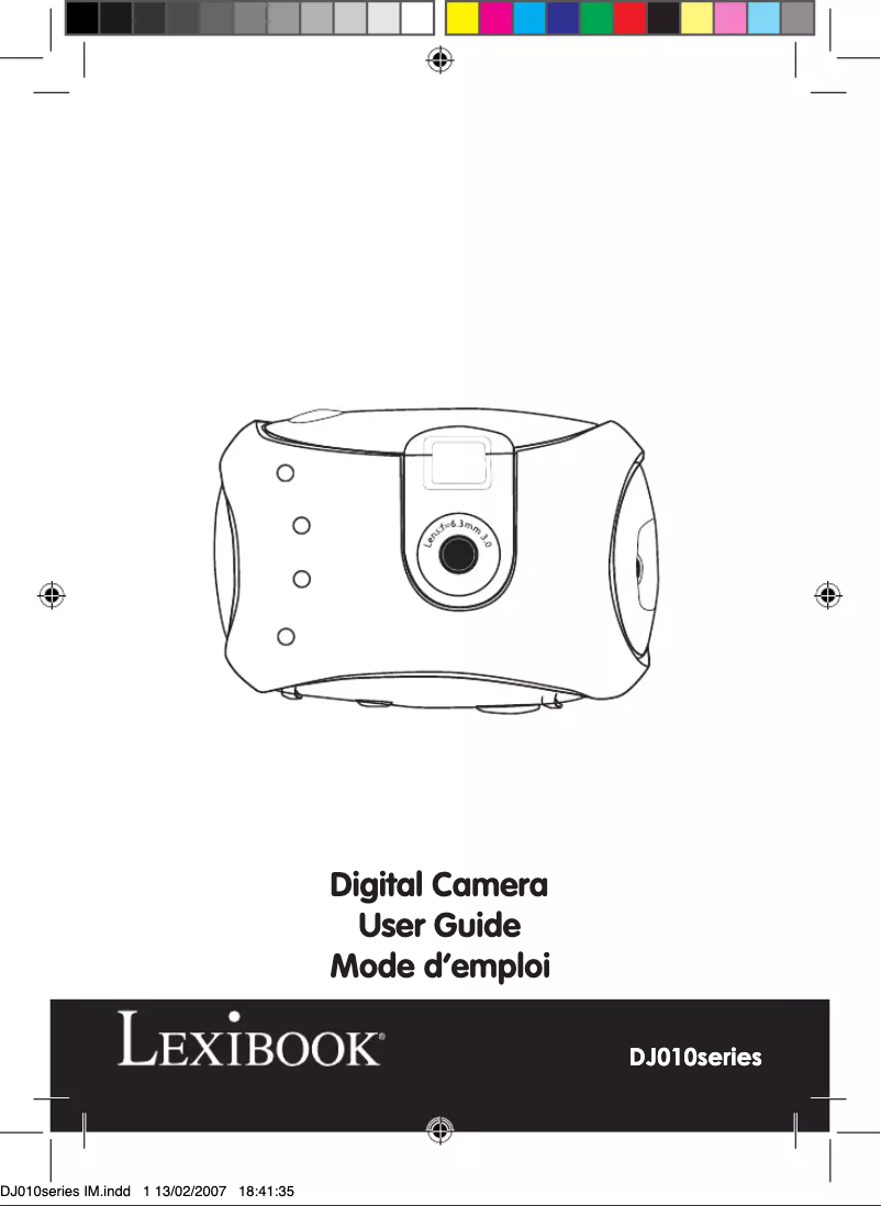 Image de la première page du manuel de l'appareil DJ010SP